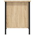 vidaXL TV skrinka s dvierkami, dub sonoma, 60x35x45 cm, umelé drevo