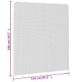 vidaXL Magnetická okenná sieťka proti hmyzu antracitová 120x140 cm