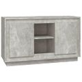 vidaXL Komoda betónovo sivá 102x35x60 cm spracované drevo