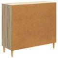 vidaXL Servírovacia skriňa Dub sonoma 89 x 34,5 x 80 cm