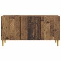 vidaXL TV skrinka 99 x 34,5 x 50 cm Staré drevo Kompozitné drevo