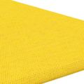 vidaXL Nástenné panely 12 ks bledožlté 30x30 cm látka 0,54 m²