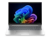 AI PC - dizajn so závesom 177 stupňov - Intel Core 5 - 320 / až 4.6 GHz - FreeDOS - Intel Graphics - 16 GB RAM - 512 GB SSD NVMe - 16" IPS 1920 x 1200 - Gigabit Ethernet - Wi-Fi 6E, Bluetooth - strieborná - klávesnica: česká/slovenská - s HP 3 roky podpory mimo miesto pre notebooky