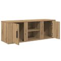 vidaXL TV skrinka 100 x 31,5 x 35 cm Remeselný dub Kompozitné drevo