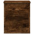 vidaXL Úložný box dymový dub 30x35x35 cm kompozitné drevo