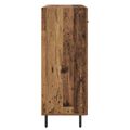 vidaXL Servírovacia skriňa Staré drevo 69,5 x 34 x 90 cm