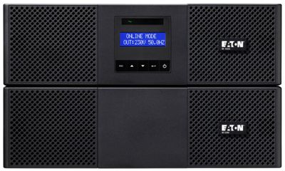 EATON UPS 9E 11000i Rack6U, 11kVA, 10kW, 1/1 fáza UPS, 11 kVA, 10 kW, online dvojitá konverzia, rack 6U, pevné pripojenie, sínusový výstup, 95% účinnosť
