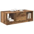 vidaXL Konferenčný stolík Staré drevo 102 x 50 x 36cm Kompozitné drevo