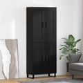 vidaXL Highboard 2 ks Čierny dub 69,5 x 34 x 180 cm