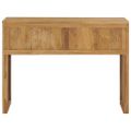 vidaXL Konzolový stolík 100x35x75 cm teakový masív