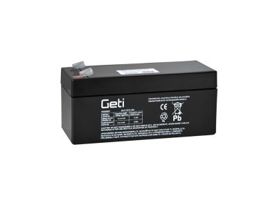 Batérie olovená 12V 3.3Ah GETI