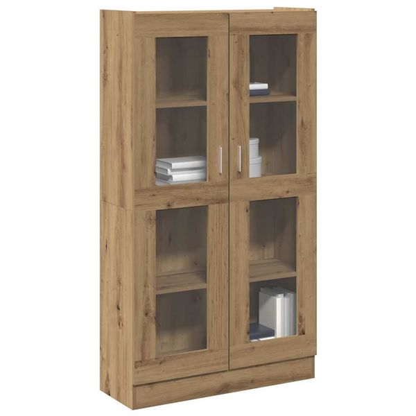 vidaXL Vysoká skrinka, dubový drevený remeselník, 82,5x30,5x150 cm, imitácia dreva