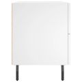 vidaXL Nočné stolíky 2 ks biele 40x35x47,5 cm kompozitné drevo