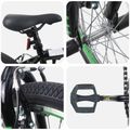 vidaXL BMX Bicykel 20 Palcov pre nad 9 rokov Čierna