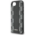 Guess HC MagSafe PU Checkered Pattern case for iPhone 16e Black