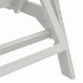 vidaXL Lehátko 3 ks Polyetylén Biela