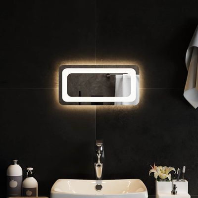 vidaXL LED kúpeľňové zrkadlo 40x20 cm