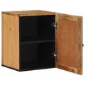 vidaXL Zavesený kabinet do kúpeľne Prírodná 38 x 33 x 48 cm