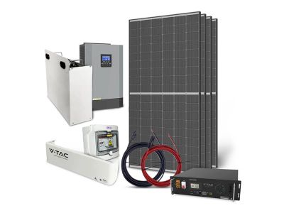 TRINA 1820Wp ostrovná solárna súprava, LiFePO4 VTAC 51,2V 100Ah, menič 48V/230VAC 5500W