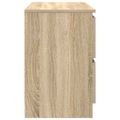 vidaXL TV skrinka dub sonoma 80x35x54 cm spracované drevo
