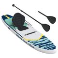 vidaXL SUP doska so sedadlom 2-in-1 APEX 305 x 76 x 15 cm Modrá pre