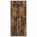 vidaXL Skriňa na topánky 80 x 39 x 178 cm Kompozitné drevo Dymová dub