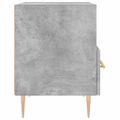 vidaXL Nočný stolík betónovo sivý 40x35x47,5 cm kompozitné drevo