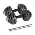 Litinné hmotnosti nastaviteľné 30 kg, REBEL ACTIVE RBA-2327-30
