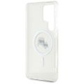 Karl Lagerfeld HC Magnetic IML Metal KC Heads puzdro pre Samsung Galaxy S25 Ultra biela