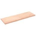 vidaXL Stolová doska 180x60x(2-6) cm neošetrený masív živé hrany