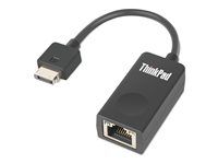 Sieťový kábel adaptér - RJ-45 (F) do rozširujúci konektor Lenovo Ethernet (M) - 8 cm - pre ThinkCentre M75t Gen 2; ThinkPad L13 Yoga Gen 2; P14s Gen 2; T14s Gen 2; X13 Gen 2