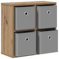 vidaXL Servírovacia skriňa Remeselný dub 49,5 x 22 x 47 cm