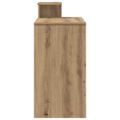vidaXL Stôl Remeselný dub 106 x 41 x 88.5 cm Kompozitné drevo
