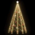 vidaXL Svetelná sieť na vianočný stromček 300 LED, 300 cm