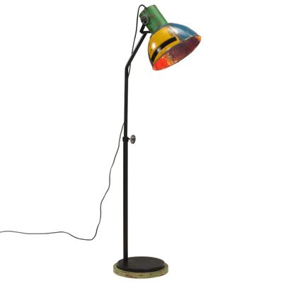 vidaXL Podlahová lampa 25 W viacfarebná 30x30x100-150 cm E27