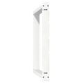vidaXL Nohy k jedálenskému stolu v tvare U, 2 ks, biele, 90 x (72-73) cm, oceľové