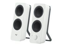 Reproduktory - pre PC - 2.0 kanál - bezdrôtový - Bluetooth - 5 watt (celkom) - biela