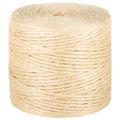 vidaXL Lano 100% sisal 4 mm 50 m