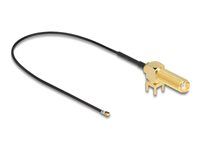 Antenna Cable SMA 90° PCB jack bulkhead