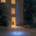 vidaXL Vianočný stromček, kužeľ, 752 LED, modré svetlo 160x500 cm