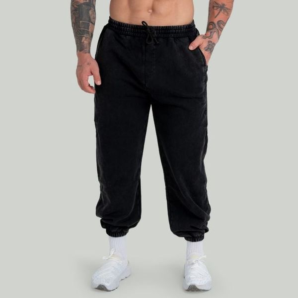 Tepláky Washed Black - STRIX, veľkosť M