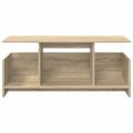vidaXL TV stolík 102 x 35 x 45 cm Sonoma dub Kompozitné drevo