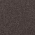 vidaXL Posteľ s pružinovým rámom Tmavohnedá 200 x 200 cm látka