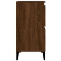 vidaXL Komoda hnedý dub 60x35x70 cm spracované drevo