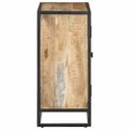 vidaXL Ručne vyrezávaná komoda 60x35x75 cm masívne mangovníkové drevo