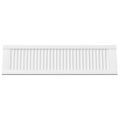 vidaXL Dvere skriniek Louvred Design 2 ks Biela 99x29,5 cm