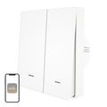 MOES ZS-B-EU2 Dvojkanálový vypínač osvetlenia ZigBee