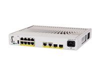 Network Essentials - prepínač - kompaktný - L3 - riadený - 8 x 10/100/1000 (PoE+) + 2 x 1000Base-T + 2 x 10 Gigabit SFP+ (uplink) - Dá sa namontovať do rozvádzača - PoE+ (240 W)