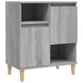 vidaXL Komody 2 ks sivý dub sonoma 60x35x70 cm kompozitné drevo