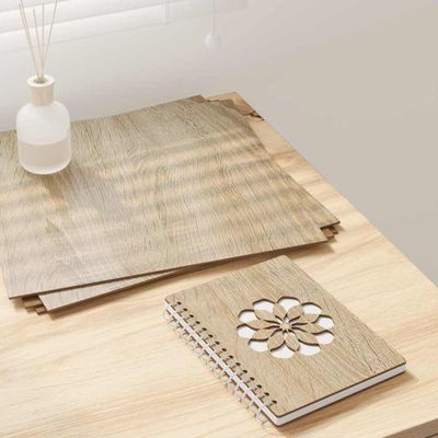 vidaXL Dekoračné panely 12 pcs Sonoma dub 30 x 30 x 0,27 cm